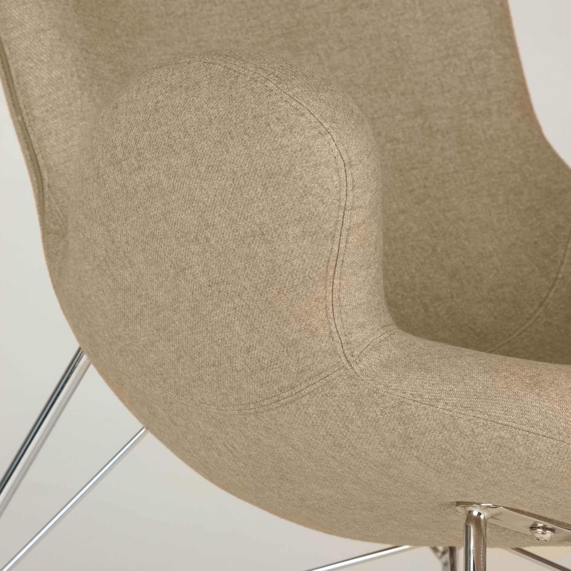 Victor gyngestol i stof